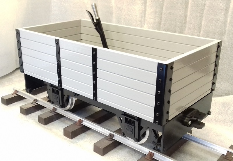 Driving truck without running boads and seat.