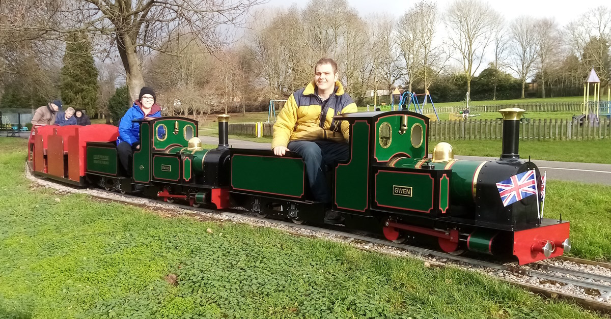 Gwen on test in Romford